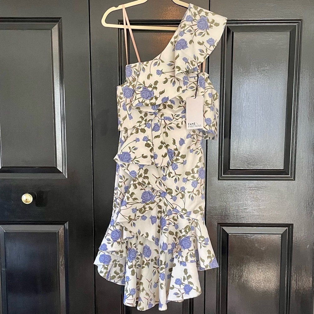 Fame and Partners Schalice Dress in Lavender Rose